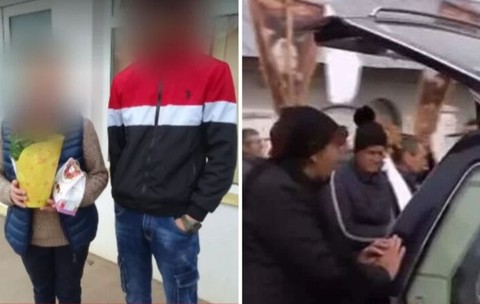 Imaginile durerii de la înmormântarea Corneliei, femeia care ar fi sfârșit în mâinile soțului. Familia ei rupe tăcerea despre agresor