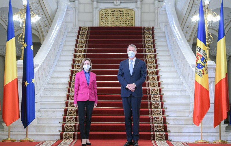 Klaus Iohannis, întrevedere cu Maia Sandu la Cotroceni. Ce au discutat