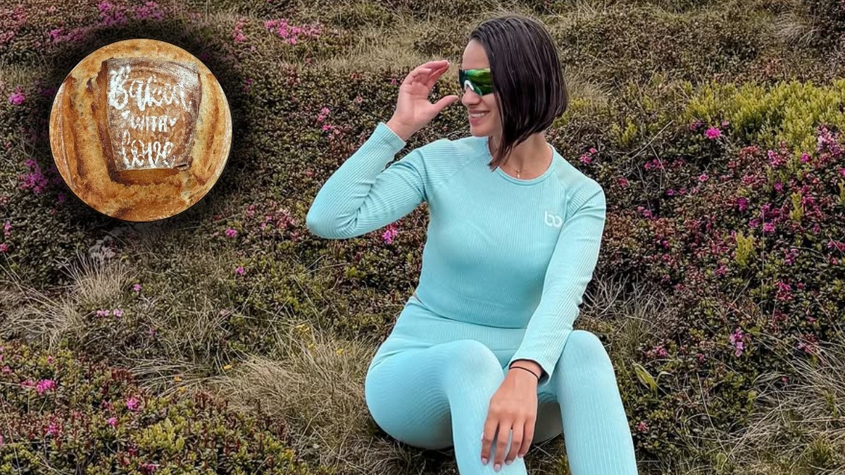 Andreea Străvoiu, co-prezentatoare a emisiunii „ROventura”, de la Kanal D, face pâine cu maia