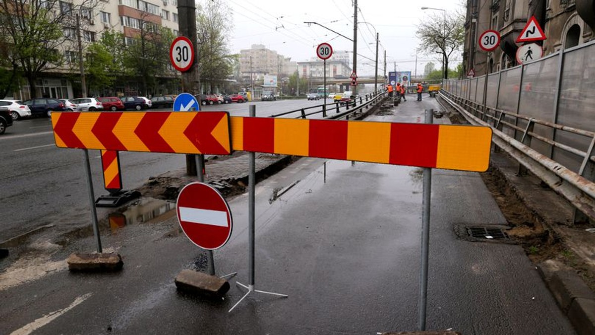 Lucrările la Podul Grant continuă