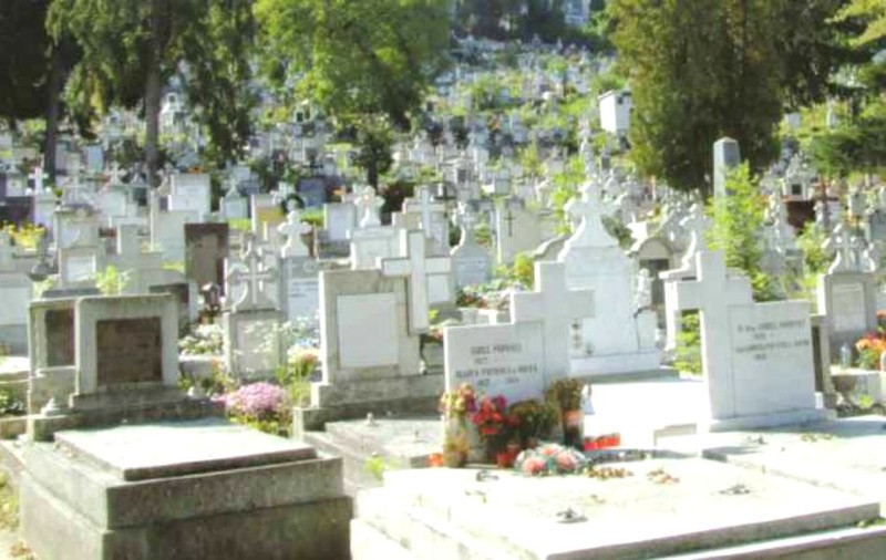 Un craiovean a murit după ce o cruce a căzut pe el în cimitir