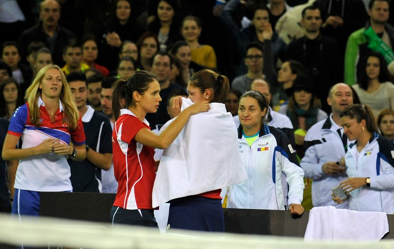 Tenis, WTA Linz. Andreea Mitu și Raluca Olaru, eliminate, în ”sferturi”, la dublu