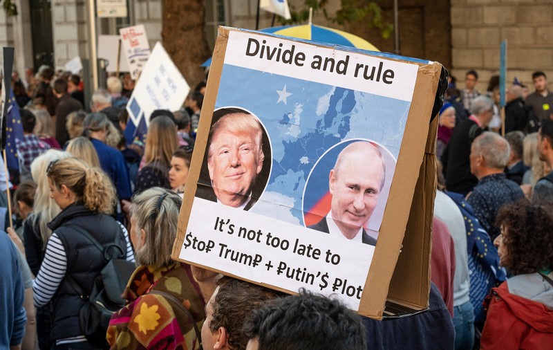 Monștrii sunt adevărați: Putin și Trump, chipurile mutilate de „putere”