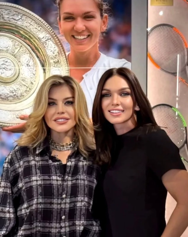 Simona Halep, transformată total într-o poză alături de Loredana Groza. Sportiva a fost tunsă și vopsită de hairstilistul lui Klaus Iohannis