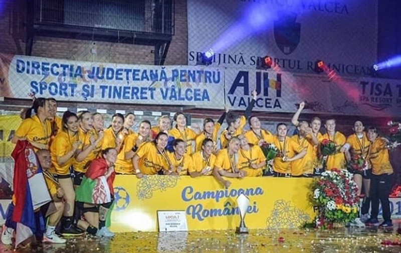 SCM Rm. Vâlcea, campioană a României în 2019 la handbal feminin
