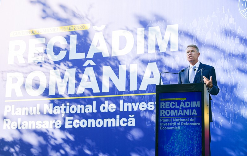 VIDEO | Planul naţional de relansare economică, prezentat oficial. Klaus Iohannis: "Guvernul m-a asigurat că, în anii următori, vor fi finalizate lucrările de infrastructură întârziate"