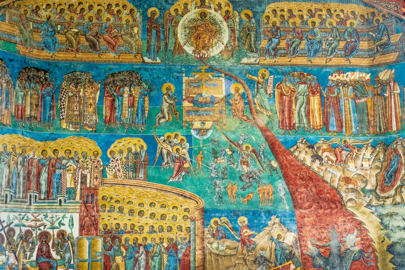 Judecata de apoi - Manastirea Voroneț