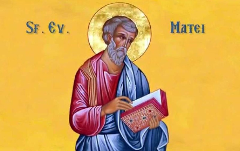 Sfântul Evanghelist Matei este pomenit pe 16 noiembrie. Mesaje de Sf. Matei