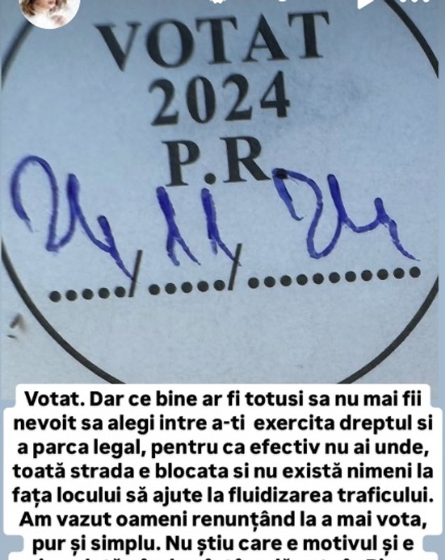 Problema pe care a avut-o Andreea Marin când a mers să voteze în București. A dezvăluit totul: „Am văzut oameni renunțând la a mai vota”