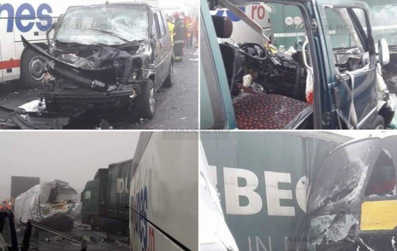 UPDATE | Grav accident la granița cu Ungaria. Un sibian de 40 de ani, printre persoanele decedate | VIDEO și FOTO
