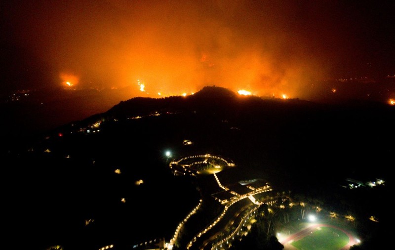 Locul unde s-au ținut primele Jocuri Olimpice, în Antichitate, e amenințat de incendiile din Grecia