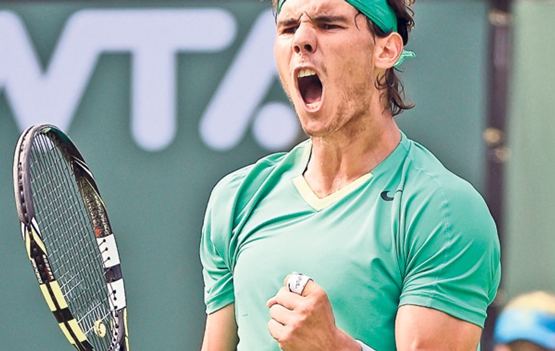 Rafa loveşte din nou