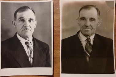 Nazarie Demcikov, după eliberarea din GULAG.