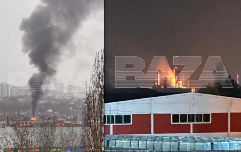 Război în Ucraina, ziua 753 | Rusia spune că a interceptat drone ucrainene în 8 regiuni, inclusiv Moscova. Incendiu la o rafinărie din Krasnodar