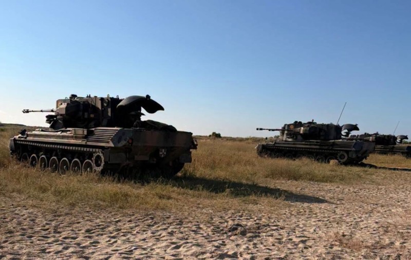 Compania germană Rheinmetall este penalizată de MApN cu zeci de mii de euro pe zi pentru întârzierea livrării sistemelor antiaeriene Oerlikon. Foto: Facebook / Forțele Terestre Române