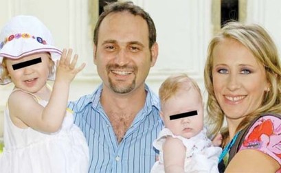 Soția și fiicele lui Adrian Văncică în urmă cu câțiva ani