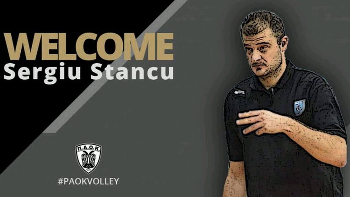 Antrenorul Sergiu Stancu, la echipa de volei PAOK Salonic! Campioana Tricolorul LMV Ploiești se dezintegrează