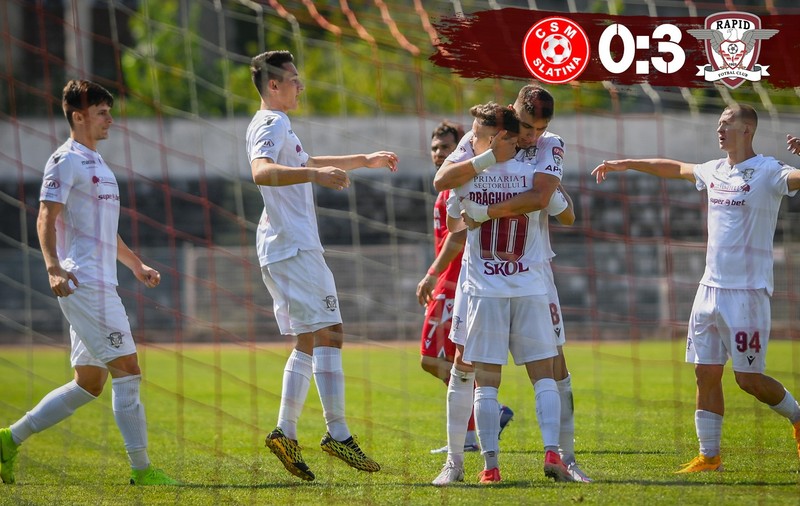 Liga 2, etapa a treia. Petrolul a zdrobit Ripensia. Rapid, lider neînvins