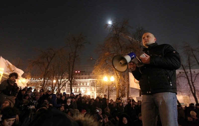 Zeci de oameni arestați la Moscova în timpul unei manifestații anti-Putin