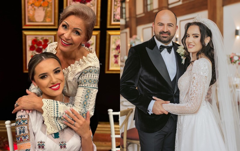 Nuntă fastuoasă în muzica populară. Matilda Pascal Cojocărița a fost soacră mare la căsătoria fiului Horațiu Cigu cu cântăreața Georgiana