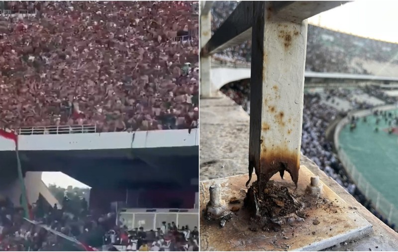 Trei morți și peste 70 de răniți în urma unui accident îngrozitor de pe un stadion de fotbal din Algeria | VIDEO