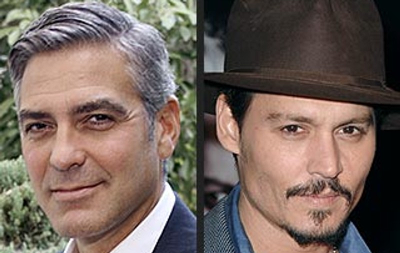 Cum au dat Johhny Depp și George Clooney MARELE CHIX în 2015