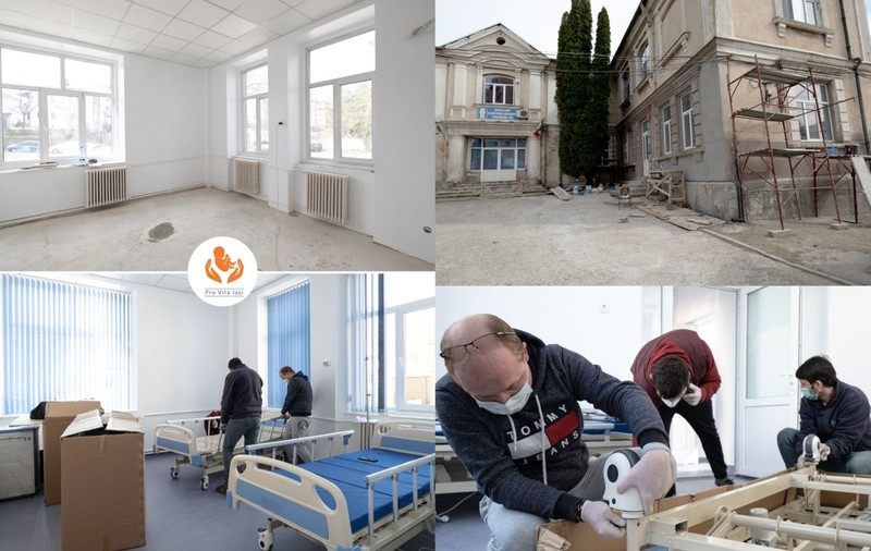 Proiect inedit la Iași: tații pot sta alături de mame și de bebeluși, imediat după naștere, într-o rezervă amenajată cu ajutorul Mitropoliei