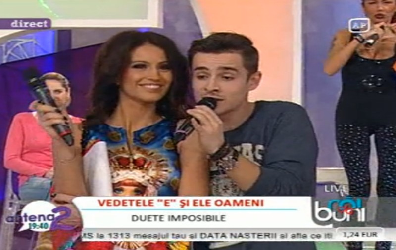 Geanina Ilieş, duet cu Andrei Leonte | FOTO