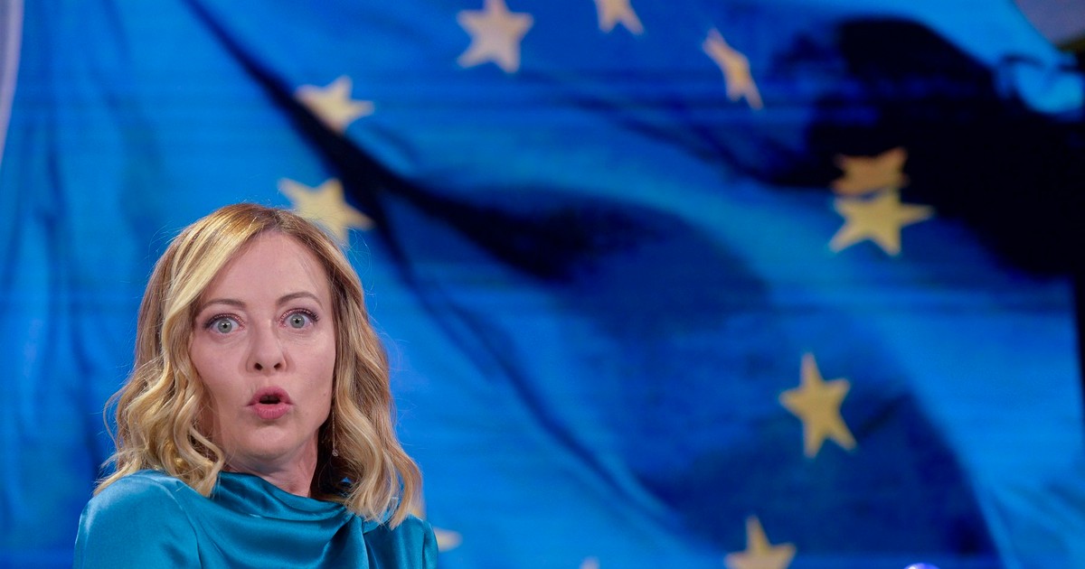 Giorgia Meloni, prim-ministrul Italiei Foto Profimedia