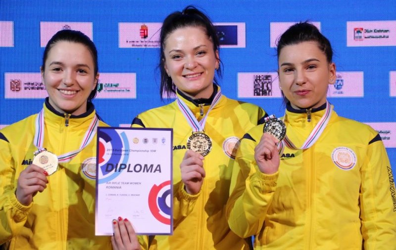 Campioanele Europene la Tir s-au întors pe viscol și pe ger