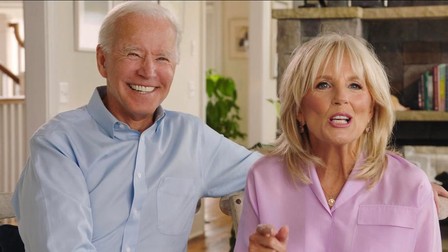 Joe și Jill Biden (foto EPA)