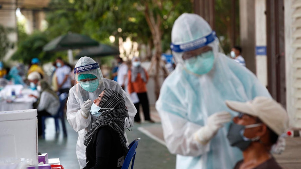 Thailanda a raportat într-o singură zi mai multe cazuri de COVID-19 decât în tot anul 2020