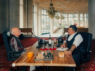 Tudor Gheorghe (stânga) și Mihai Bobonete