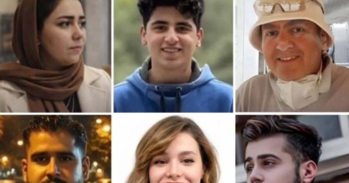 Tineri masacrați în Iran.