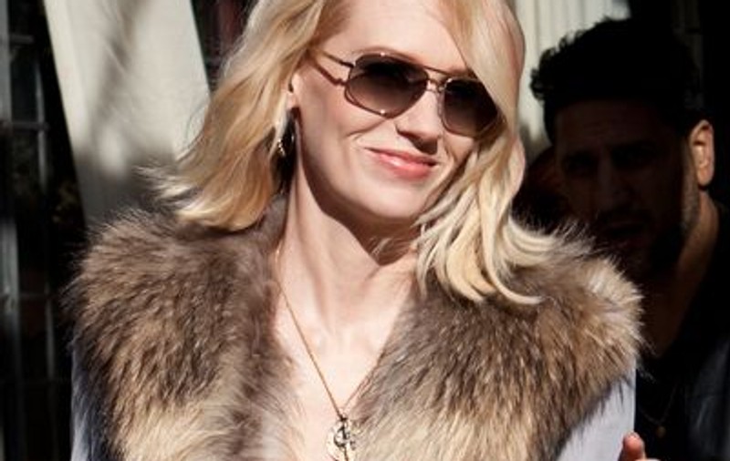 Actriţa January Jones şi-a mâncat placenta după naştere