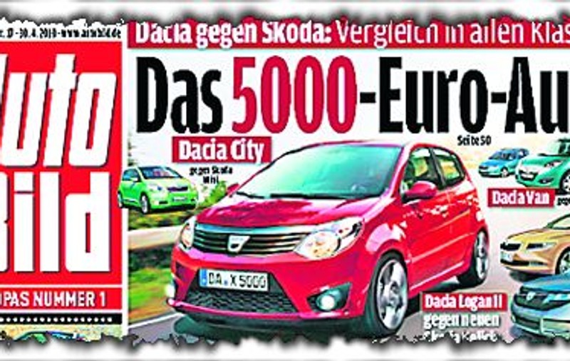 Dacia va scoate pe piaţă un model de 5.000 de euro