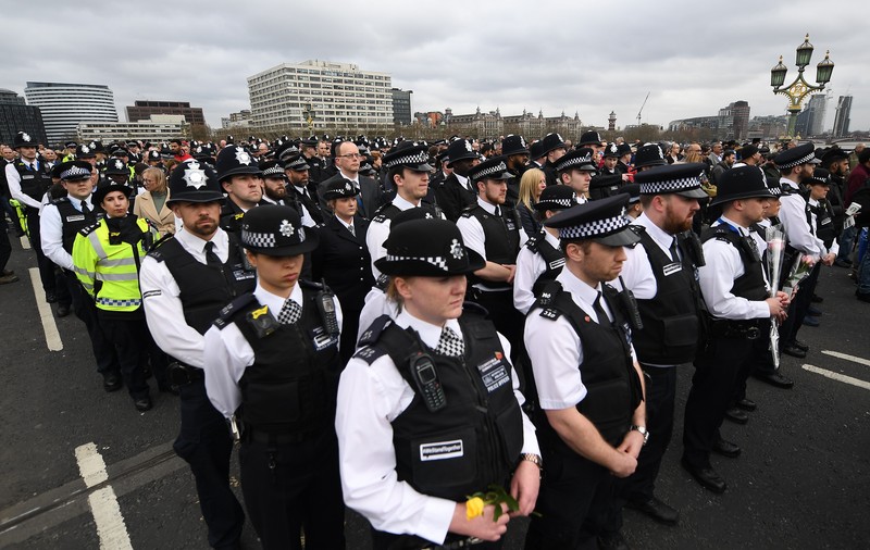 Românul Andrei Burnaz s-a întors pe Podul Westminster la o săptămână de la atacul terorist din Londra