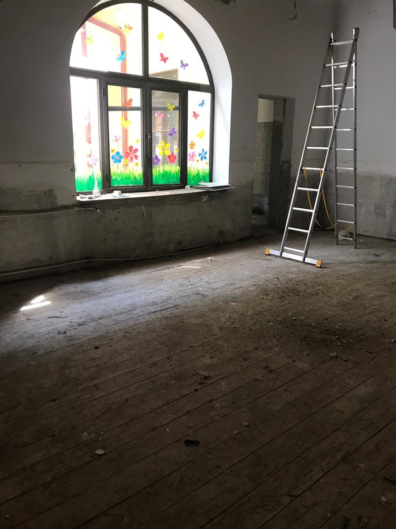 Lucrările la clădirea Grădiniței 269 au fost sistate