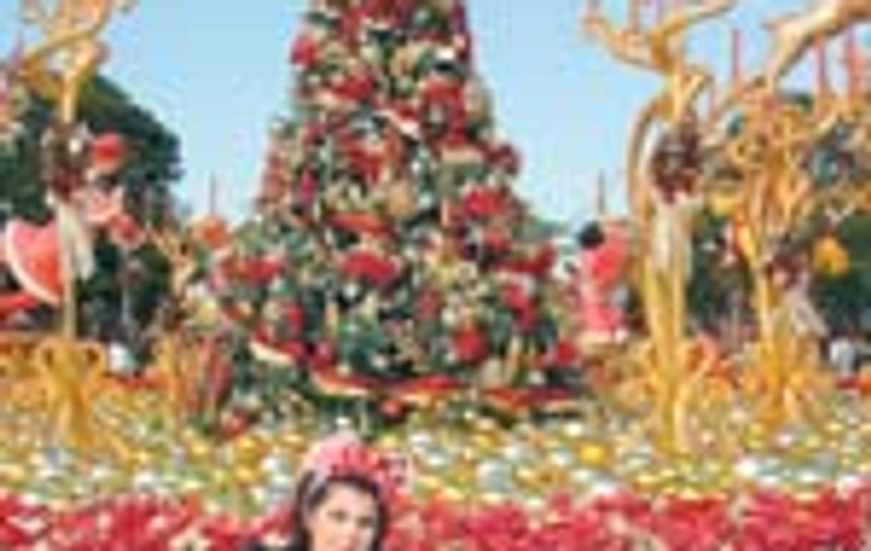 Irina Nicolae a fost la parada de Craciun de la Disneyland Tokyo