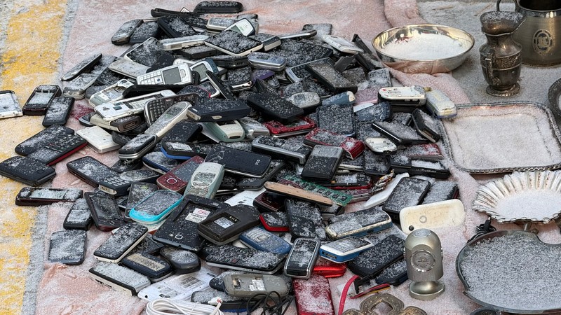 Așa arată talciocul cu vechituri din sectorul 6, București. Foto: Libertatea