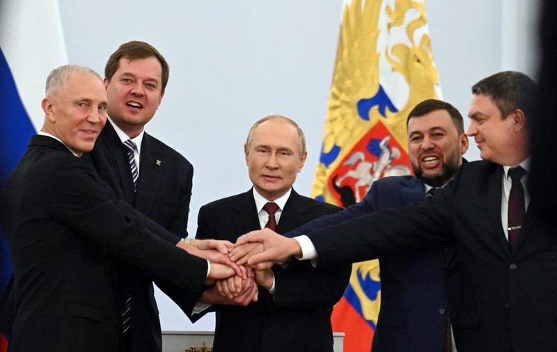 Vladimir Putin a promulgat legea privind anexarea regiunilor Luhansk, Donețk, Herson și Zaporojie la Federația Rusă