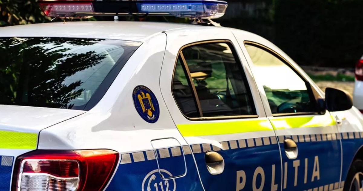 Mașină de poliție din România
