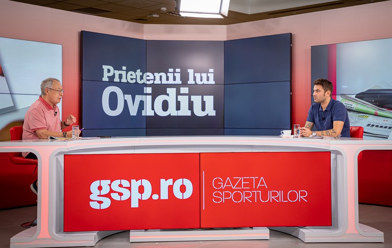 Adrian Mutu, invitat la emisiunea „Prietenii lui Ovidiu”, de pe gsp.ro, își scrie cartea: "Trecutul nu mă definește!"