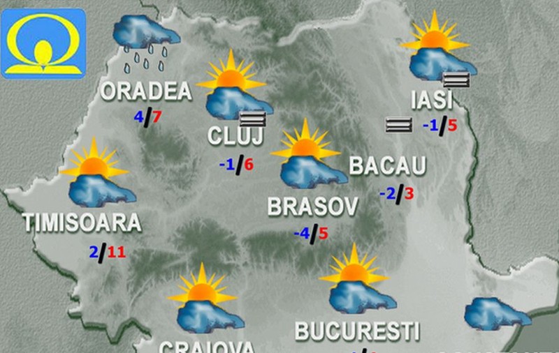 Cum va fi VREMEA VINERI? Iată PROGNOZA pentru cea de-a treia zi a lunii IANUARIE
