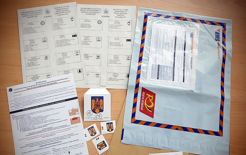 Peste 39.000 de români din diaspora votează prin corespondenţă la alegerile parlamentare. Din ce țări sunt cele mai multe cereri