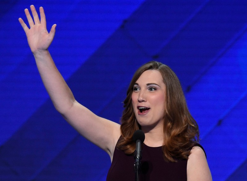Sarah McBride e primul senator american transgender din istorie. Foto: Profimedia Images