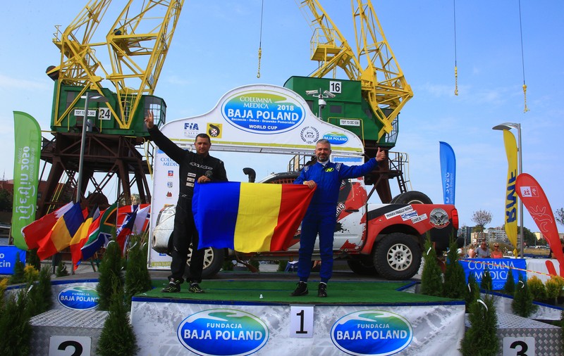 Locul III obținut de Claudiu Barbu și Mihai Ban la Clasa T2.2 în etapa a 9-a a Campionatului Mondial de Rally Raid, la Baja Polonia!