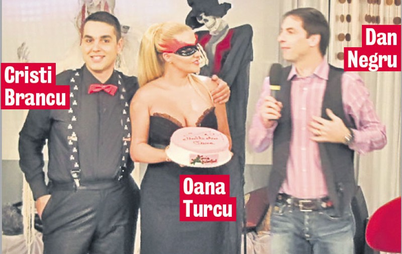 Oana Turcu l-a primit pe Dan Negru cadou, de ziua ei