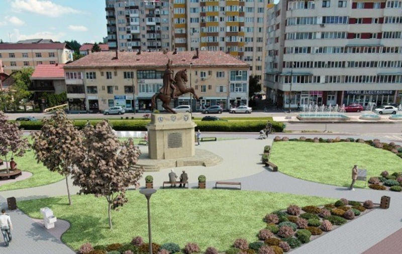 Primăria Zalău alocă un milion de euro pentru o statuie a lui Mihai Viteazul. Reacţia premierului: „E mult!”