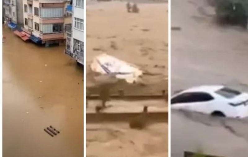 Inundații puternice în Turcia, în urma ploilor torențiale